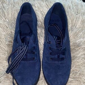 Keds Dark Blue Suede Women's Sneakers